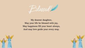 Beautiful Daughter Blessings and Wishes