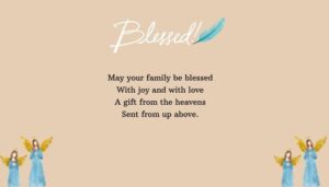 Beautiful Heavenly Blessings for Family and Friends