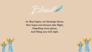 Beautiful May Blessings Quotes for a New Month