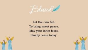 Beautiful Rain Blessings Quotes for Peace and Hope