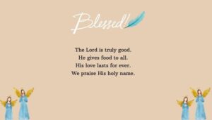 Bible Verse About Food Blessings and Gratitude