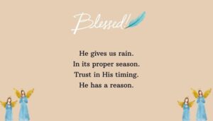 Bible Verse Rain Blessings for Faith and Gratitude