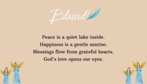 Bountiful Blessings Quotes for Peace and Happiness