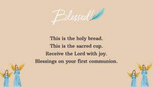 Catholic First Communion Blessings and Prayers
