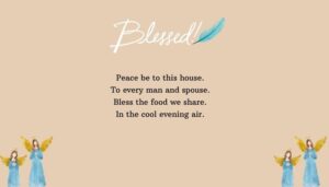 Common Food Blessings for Peace and Thankfulness