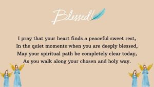 Daily Blessings and Prayers for Spiritual Growth