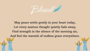 Daily Blessings for Spiritual Growth and Peace