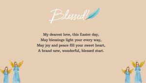 Easter Blessings Messages for Loved Ones