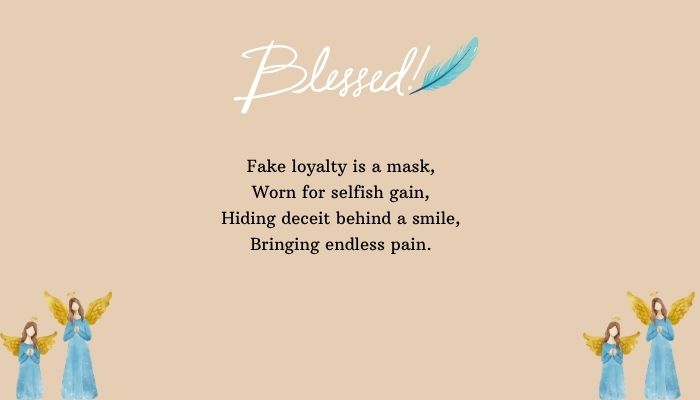 Fake Loyalty Quotes