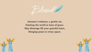 Fall Blessings Quotes for the Autumn Season