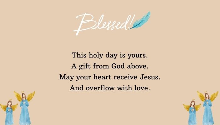 First Holy Communion Blessings and Inspirational Wishes