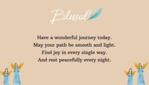 Good Journey Travel Blessings and Messages