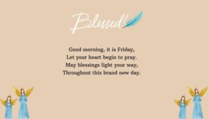 Good Morning Friday Blessings and Prayers