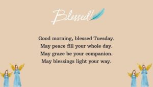 Good Morning Tuesday Quotes and Prayers