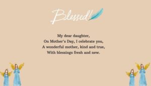 Happy Mother’s Day Daughter Blessings and Messages