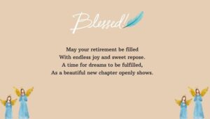 Happy Retirement Blessings and Wishes