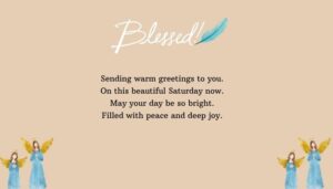 Heartwarming African American Saturday Greetings