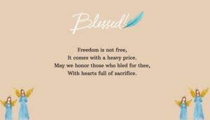 Inspirational Memorial Day Blessings Quotes