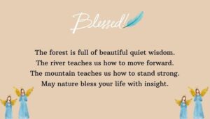 Inspirational Nature Blessings Quotes and Sayings