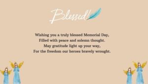 Memorial Day Blessings GIFs and Animated Wishes