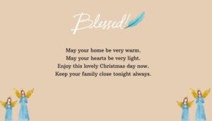 Merry Christmas Blessings for Family and Friends