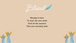 Monday January Blessings for a Strong Start