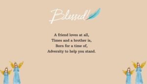NIV Blessings of Friendship Scripture for Inspiration