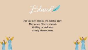 New Month of May Blessings and Prayers