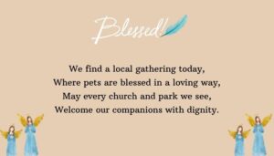 Pet Blessings Near Me and Local Church Events
