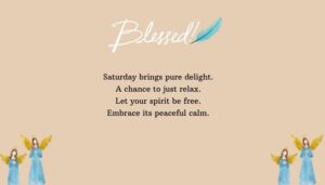 Positive African American Saturday Blessings Quotes