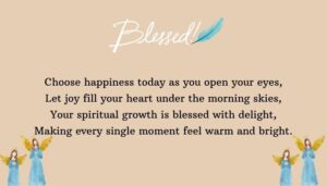 Positive Daily Blessings for Spiritual Growth and Happiness