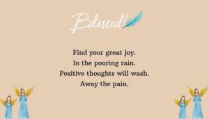 Positive Rain Blessings Quotes for Strength and Joy