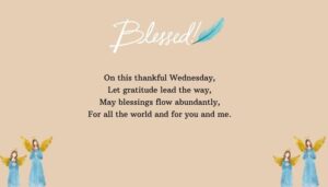 Positive Thankful Wednesday Blessings and Gratitude Quotes