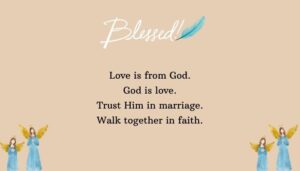 Short Scripture Blessings and Sayings for Marriage