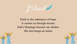 Spiritual Bountiful Blessings and Faith Reflections