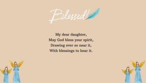 Spiritual Daughter Blessings and Daily Prayers
