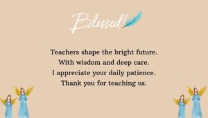 Teacher Appreciation Thank You Quotes for Inspiration