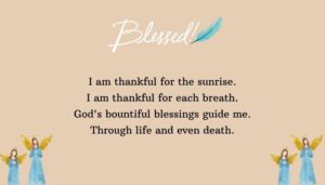 Thankful for God’s Bountiful Blessings in Life