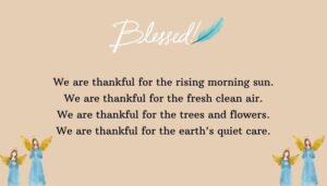 Thankful for Nature Blessings and Everyday Beauty