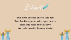Wedding Dinner Blessings for Love and Happiness