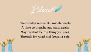 Wednesday Winter Blessings for Midweek Encouragement